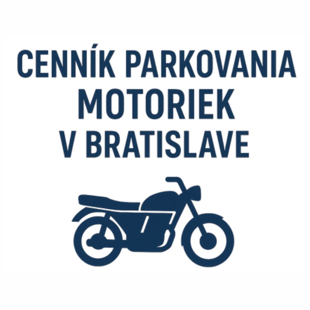 Cenník Moto Parkovanie Bratislava